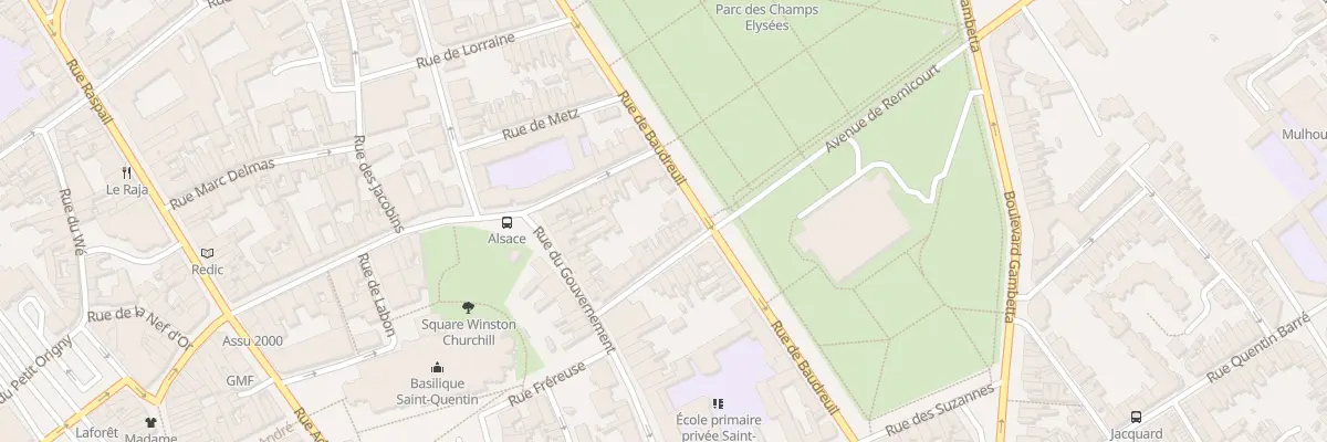 Plan du 74 Rue de Baudreuil à Pontruet
