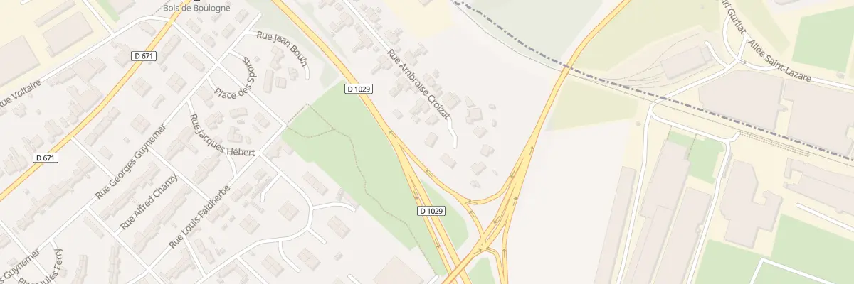 Plan du 32 Rue Ambroise Croizat à Gauchy