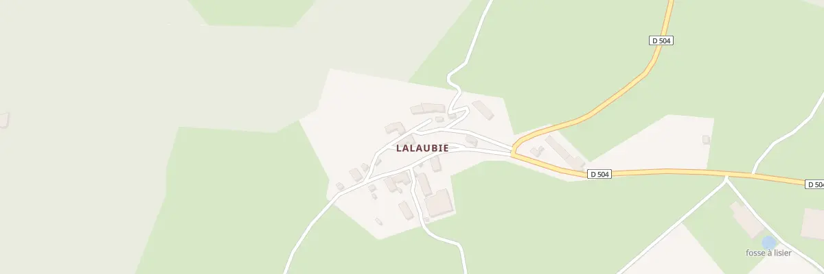Plan du 5066 Lalaubie à Clavières
