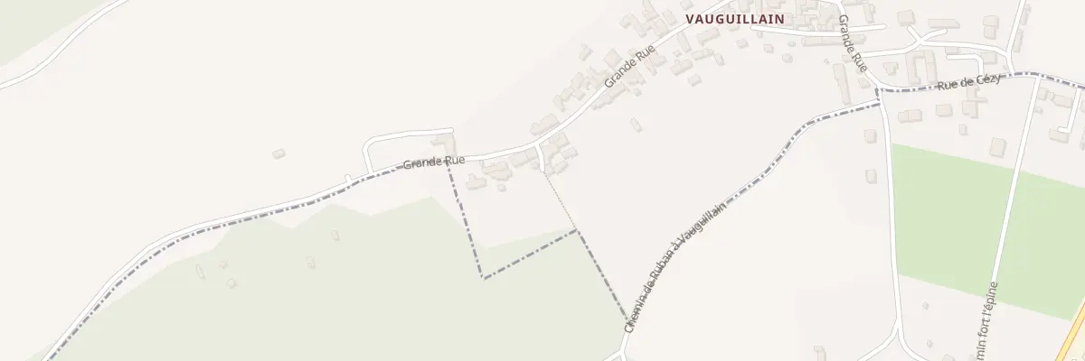 Plan du 43 Rue de Cezy Vauguillain à Saint-Julien-du-Sault
