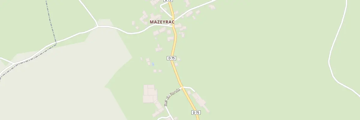 Plan du 5026 Mazeyrac à Saint-Pierre-le-Vieux