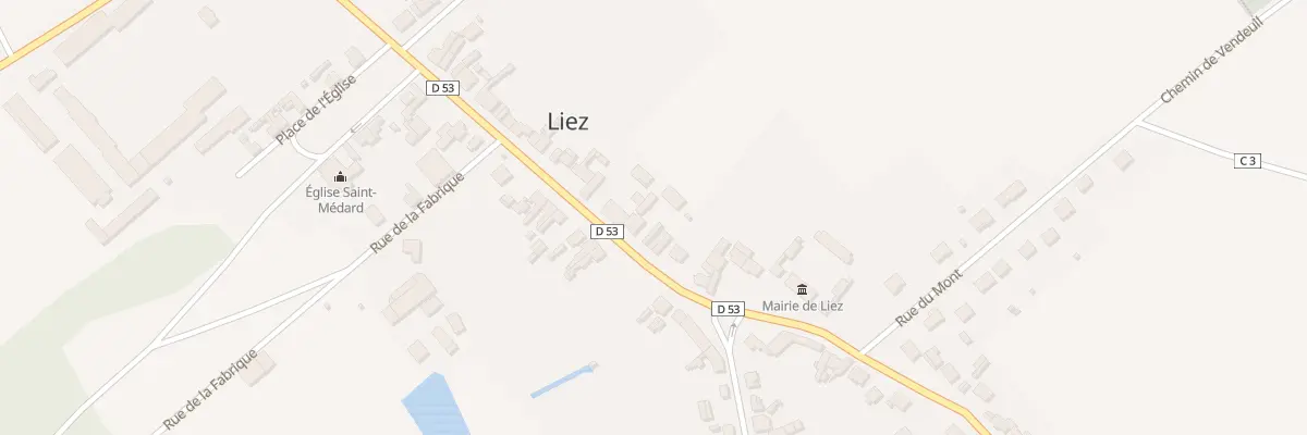 Plan du 9 Rte de Saint-quentin à Liez