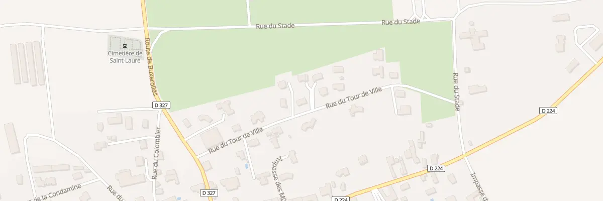 Plan du 9 Rue du Tour de Ville à Saint-Laure