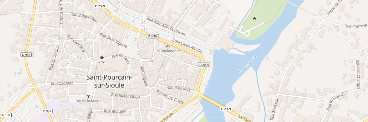 Plan du 17 Rue Blaise de Vigenére à Saint-Pourçain-sur-Sioule