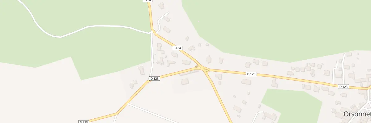 Plan du 1 Rue de l’Ouradoux à Nonette-Orsonnette