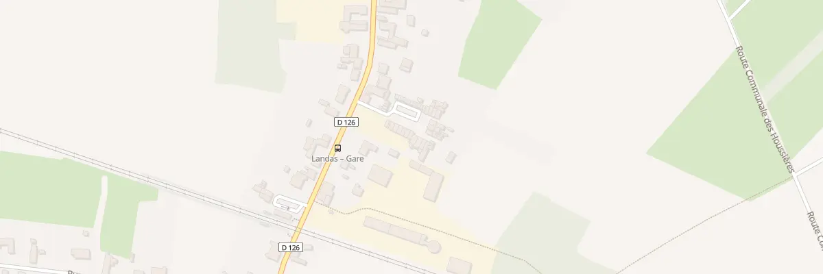 Plan du 835 Rue du Marechal Leclerc à Landas