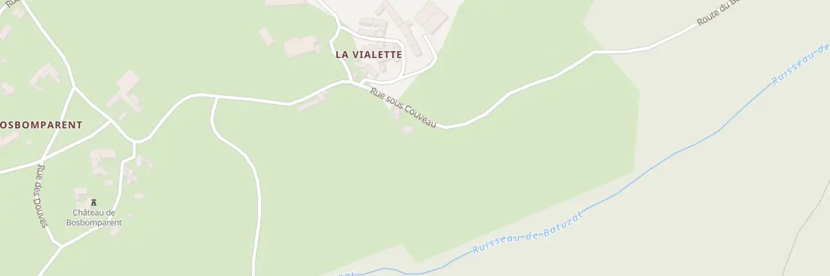 Plan du 1 Rue sous Couveau à Saint-Beauzire