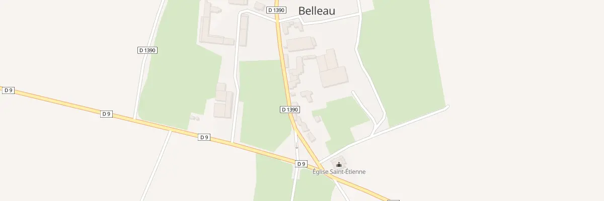 Plan du 7 Rue des Chevaliers de Colomb à Belleau