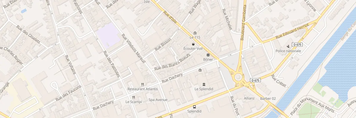 Plan du 24 Rue des Blancs Boeufs à Saint-Quentin