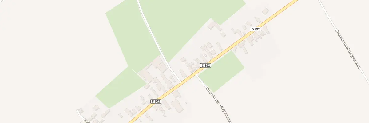 Plan du 90T Rue La Chaussee Brunehaut à Estrées