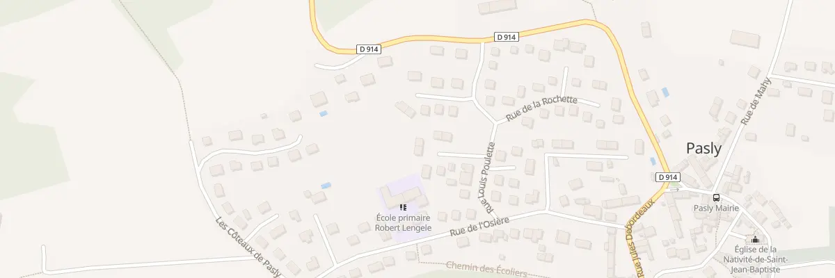 Plan du 3 Rue du Voinin à Pasly