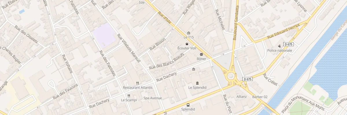 Plan du 22 Rue des Blancs Boeufs à Saint-Quentin