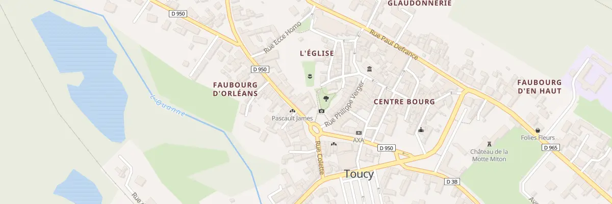 Plan du 2 Rue Arrault à Toucy