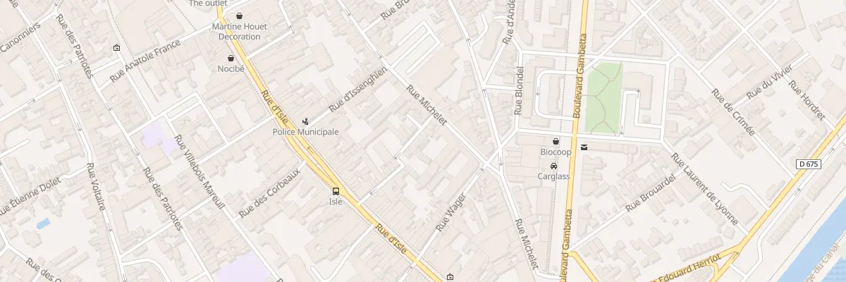 Plan du 22 Rue des Cordeliers à Saint-Quentin