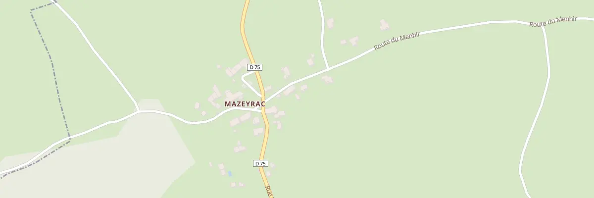 Plan du 5038 Mazeyrac à Saint-Pierre-le-Vieux