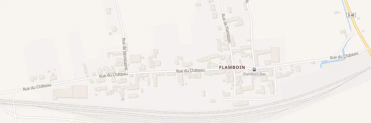 Plan du 28 Rue du Château à Gouaix