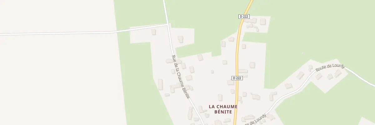 Plan du 14 Rue de la Chaume Bénite à Saint-Pont
