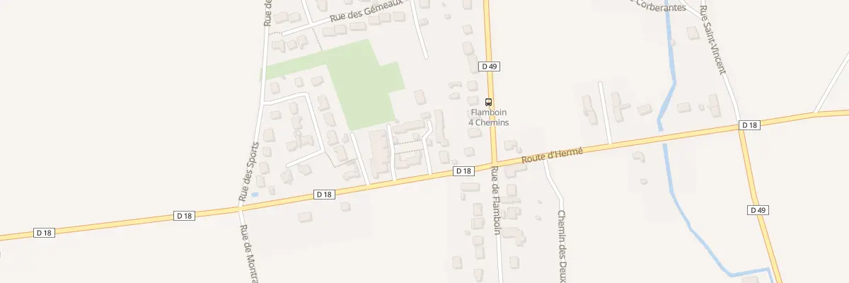 Plan du 8 Rte d’Everly à Gouaix