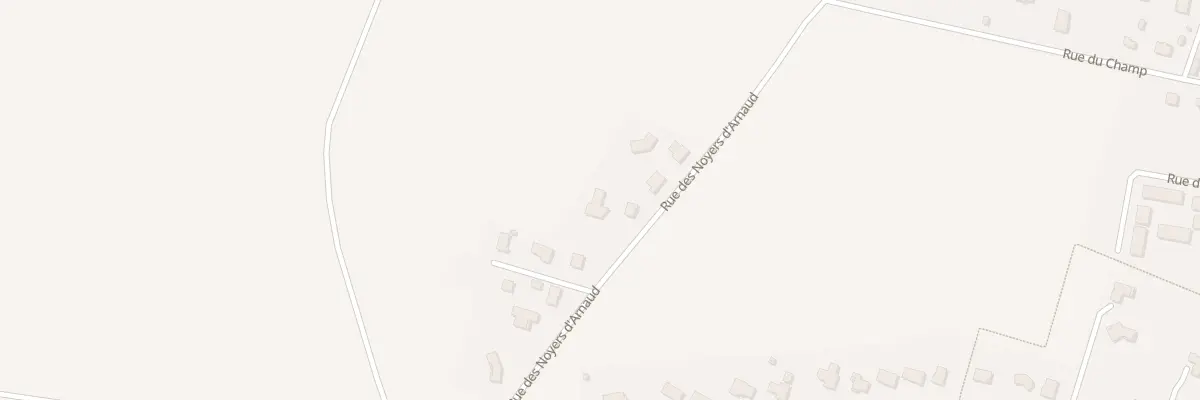 Plan du 5632 Rue des Noyers d’Arnaud à Joze
