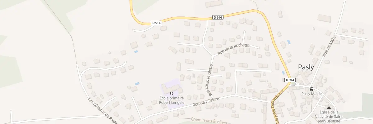 Plan du 2 Rue du Voinin à Pasly