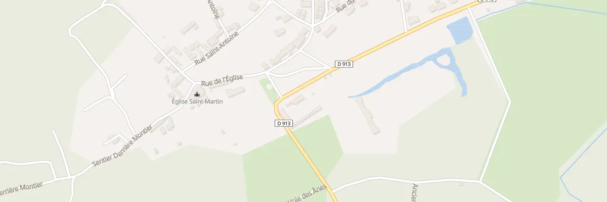 Plan du 807 Rue Alain Langlet à Vauxbuin