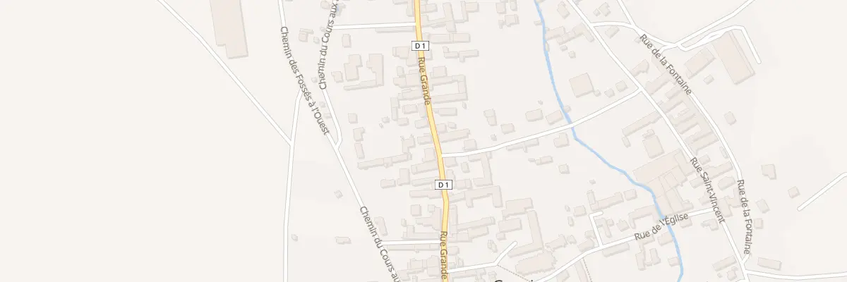 Plan du 31 Rue Grande à Gouaix