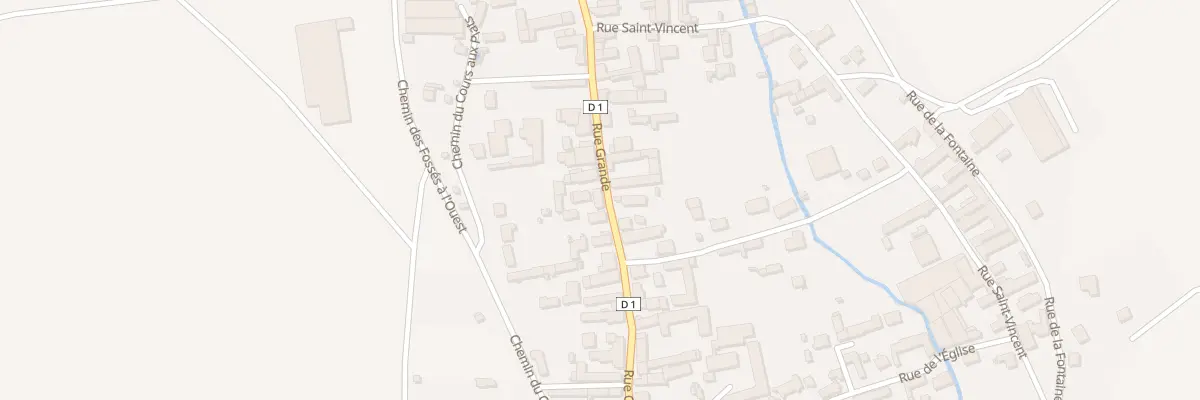 Plan du 39 Rue Grande à Gouaix