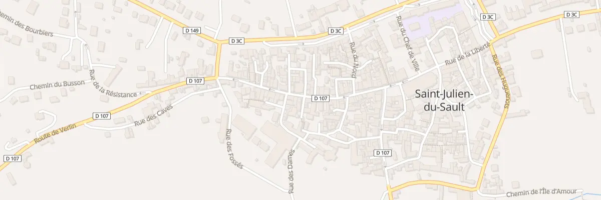 Plan du 27 Rue Notre-Dame à Saint-Julien-du-Sault