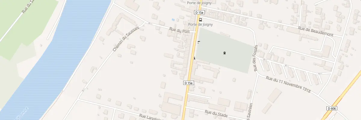Plan du 38 Av du Général de Gaulle à Villeneuve-sur-Yonne