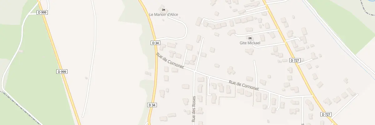 Plan du 18 Rue de Cornonet à Parentignat