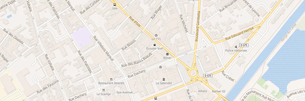 Plan du 6 Rue des Blancs Boeufs à Saint-Quentin