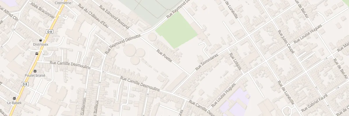 Plan du 29 Rue Poette à Saint-Quentin
