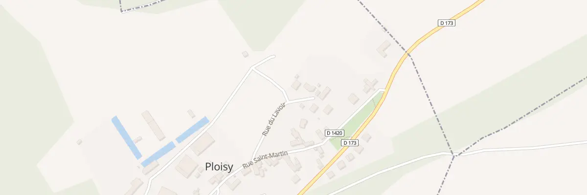 Plan du 120 Rue du Lavoir à Ploisy