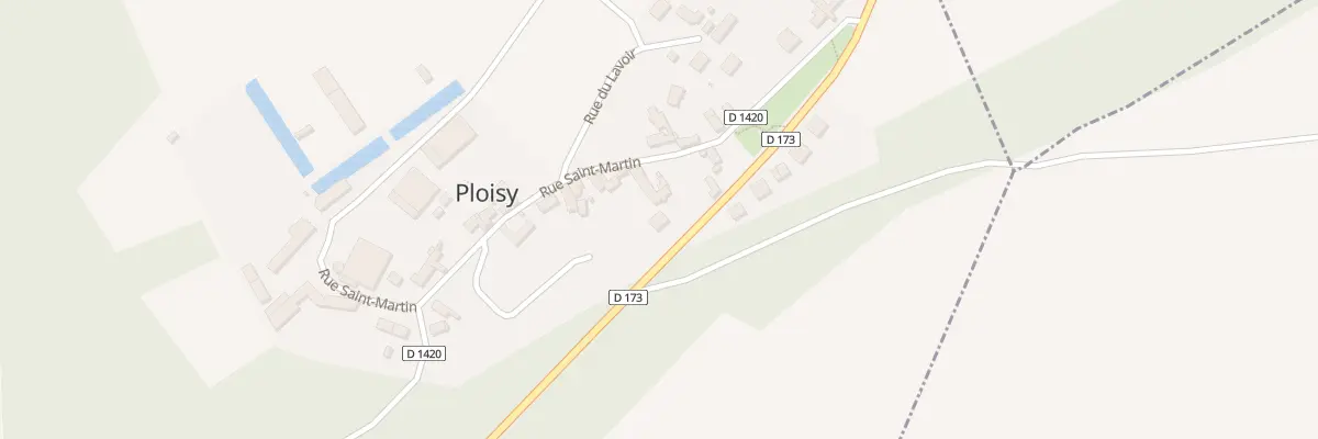 Plan du 276 Rue de Chaudun à Ploisy