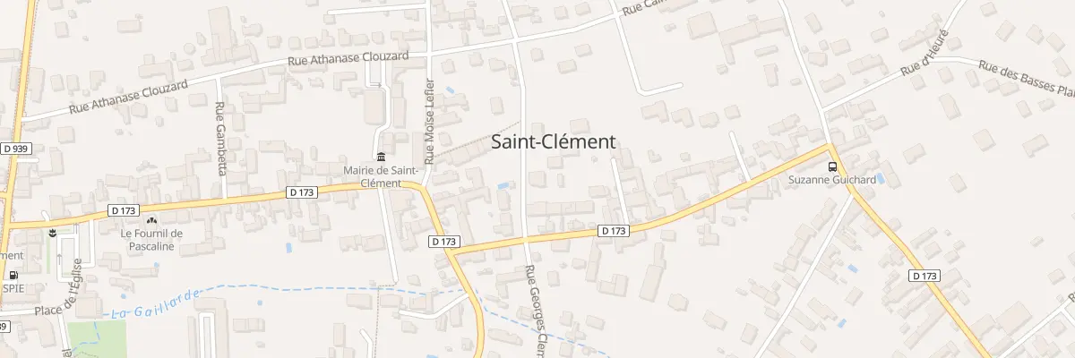 Plan du 3 Rue du Tacot à Saint-Clément