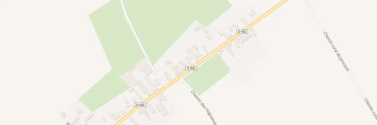 Plan du 96 Rue La Chaussee Brunehaut à Estrées