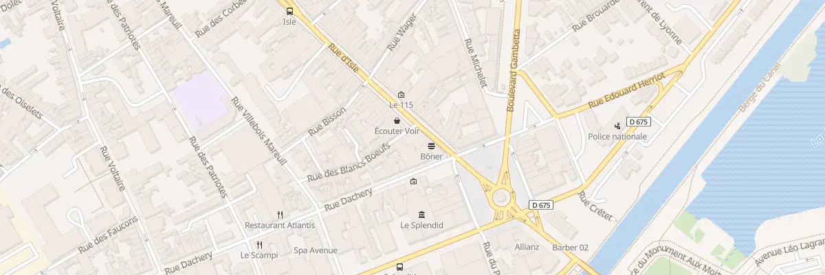 Plan du 1 Rue des Blancs Boeufs à Saint-Quentin