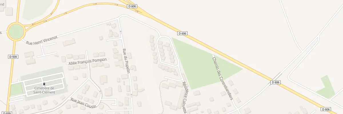 Plan du 23 Vge Calmette à Saint-Clément