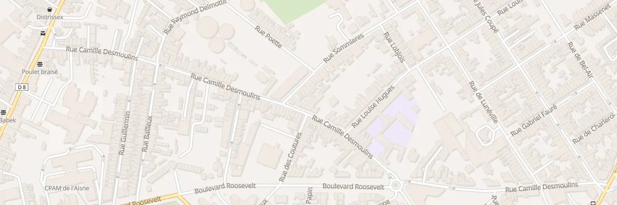 Plan du 81B Rue Camille Desmoulins à Saint-Quentin