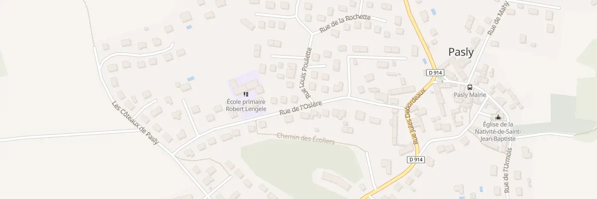 Plan du 25 Rue de l’Osière à Pasly