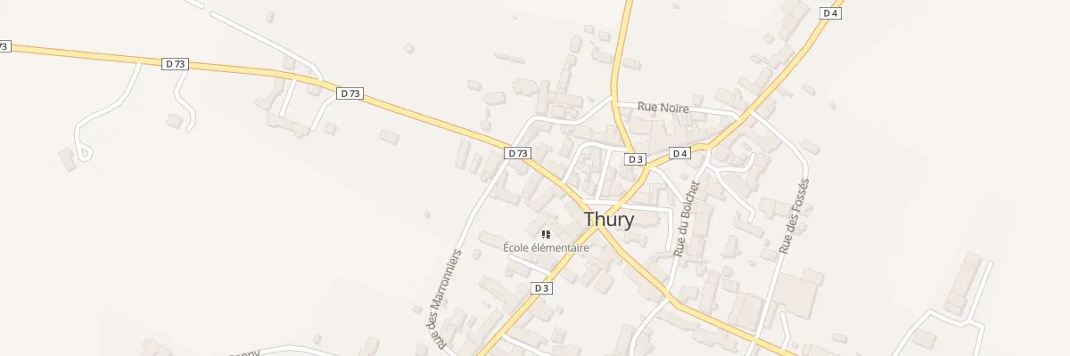 Plan du 5 Rue de la Fontaine St Julien à Thury