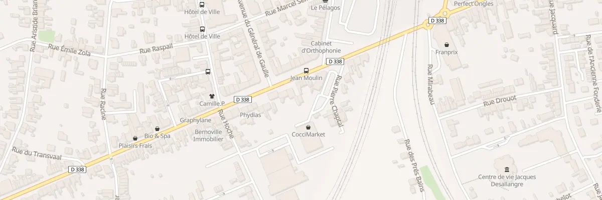 Plan du 17B Bd Gambetta à Tergnier