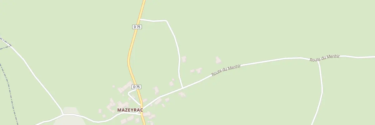 Plan du 5271 Mazeyrac à Arzenc-d’Apcher
