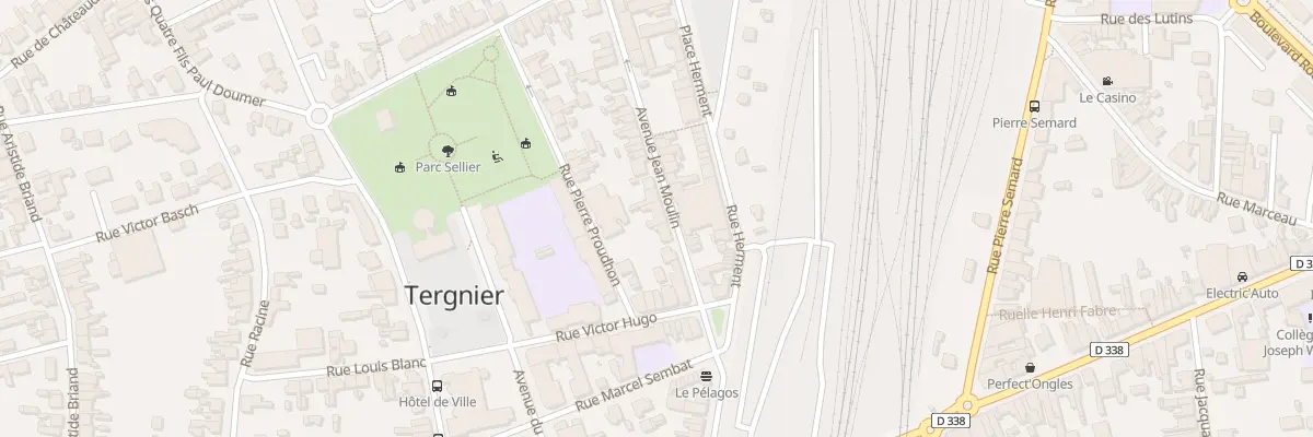 Plan du 35 Av Jean Moulin à Tergnier