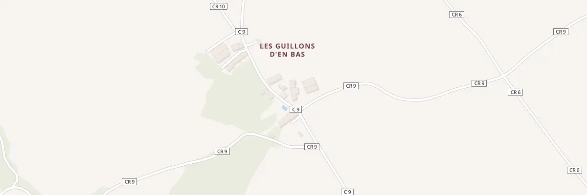 Plan du 111 Les Guillons d’En Bas à Lainsecq
