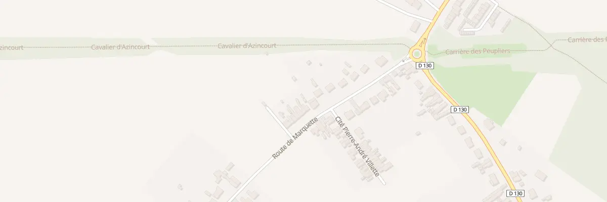 Plan du 16 Rte de Marquette à Abscon