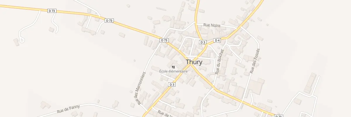 Plan du 3 Rue de la Fontaine St Julien à Thury