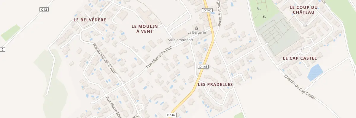 Plan du 9B Rue Jules Massenet à Abeilhan