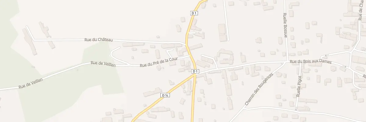 Plan du 1 Rue du Pre de la Cour à Soisy-Bouy
