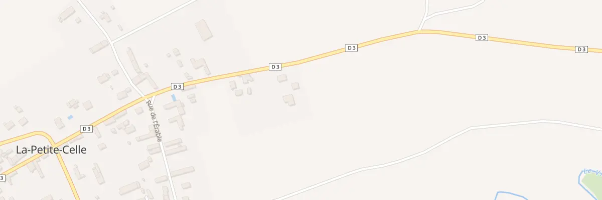 Plan du 22 Rte de Saint-julien-du-sault à La Celle-Saint-Cyr
